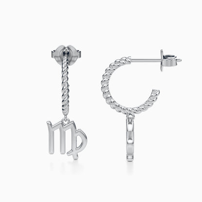 Virgo Dangle Earrings