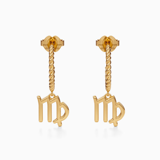 Virgo Dangle Earrings