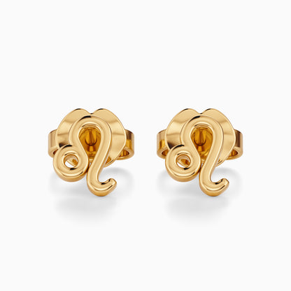 Leo Stud Earrings