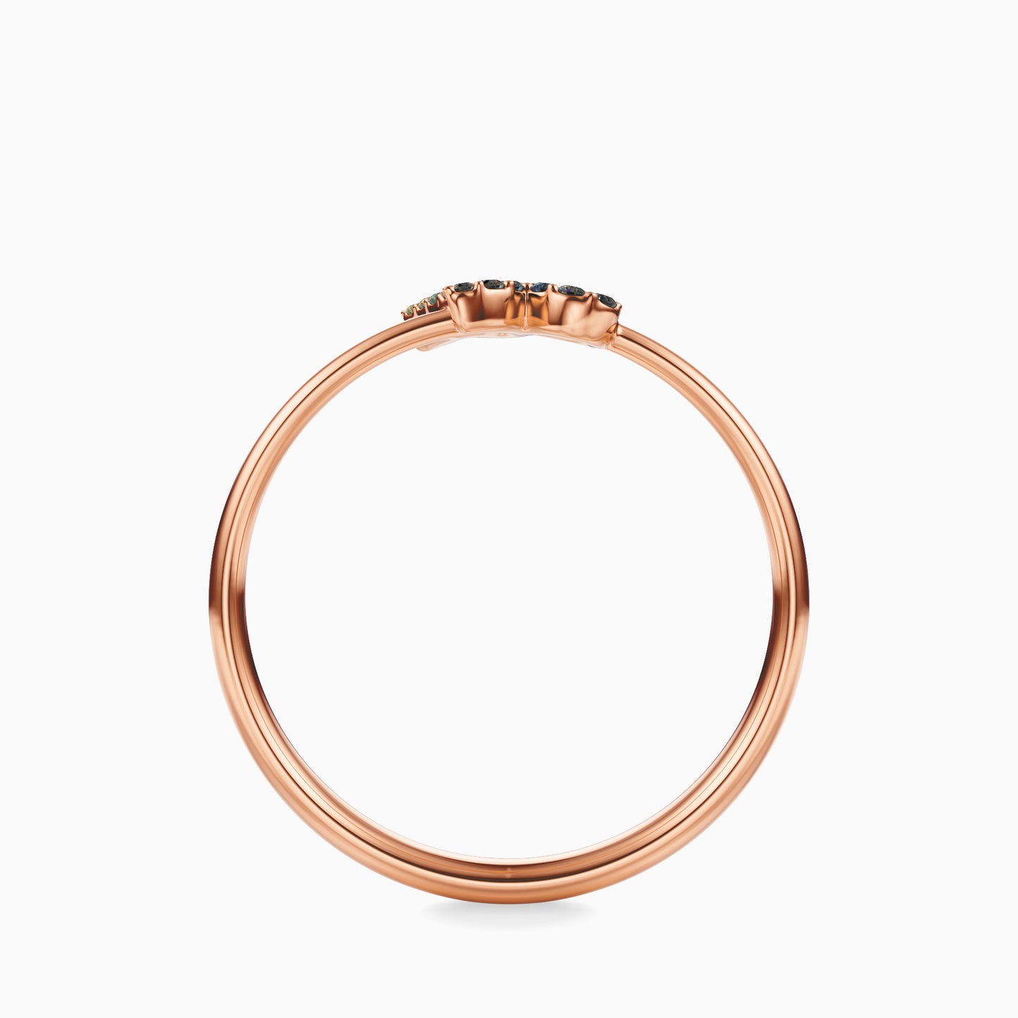 Sapphire Capricorn Ring