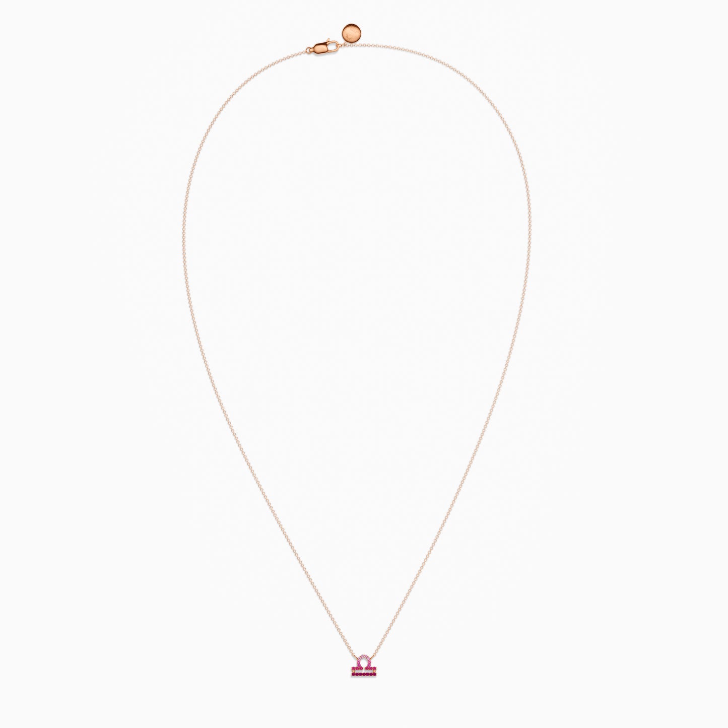 Sapphire Libra Necklace