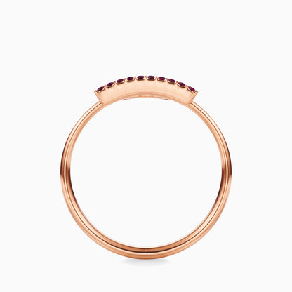 Large Sapphire Libra Ring