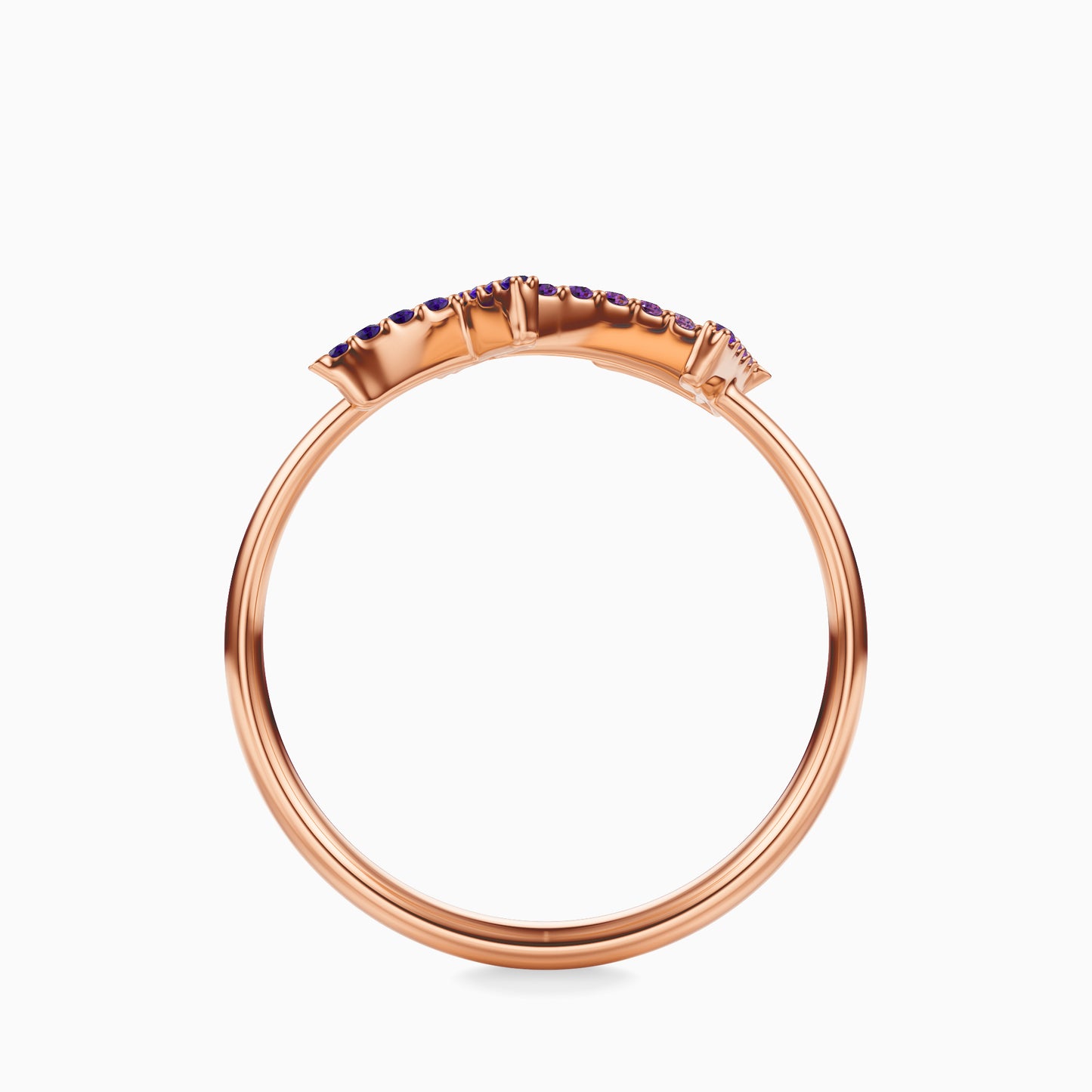 Large Sapphire Sagittarius Ring