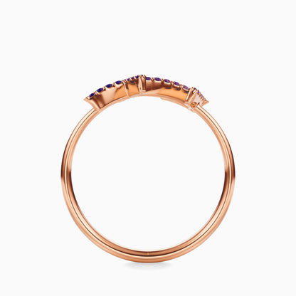 Large Sapphire Sagittarius Ring