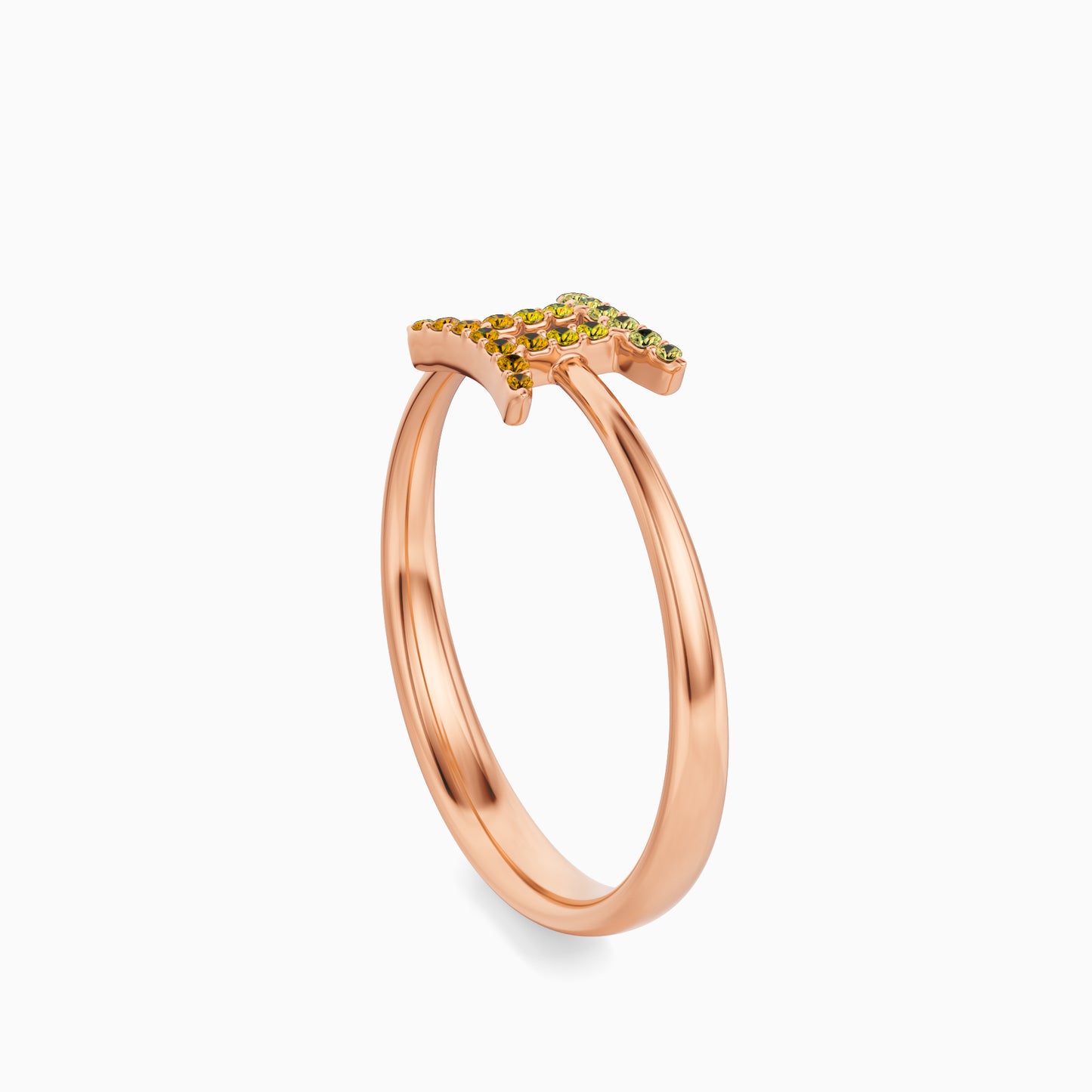 Sapphire Gemini Ring