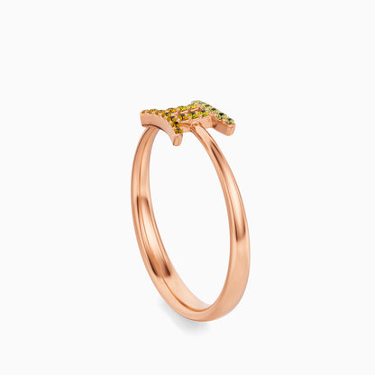 Sapphire Gemini Ring