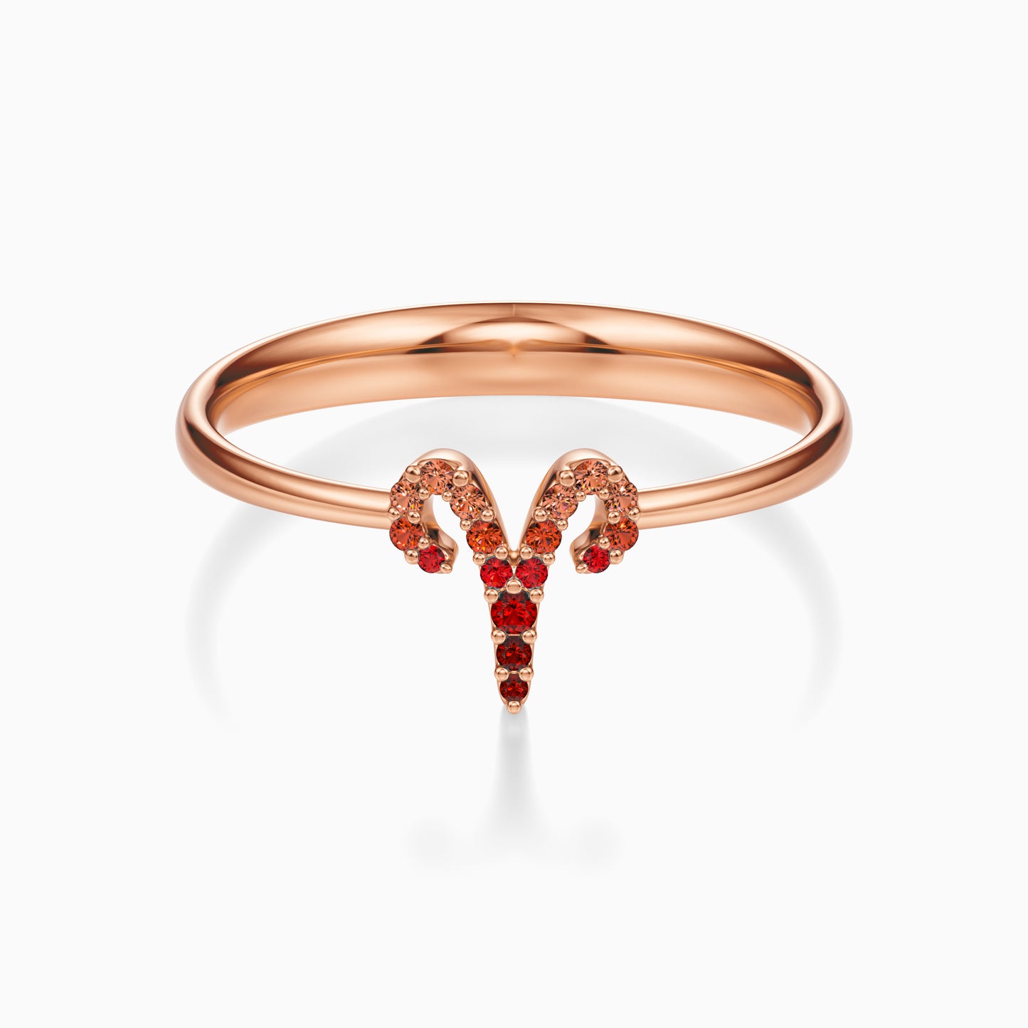 Sapphire Aries Ring
