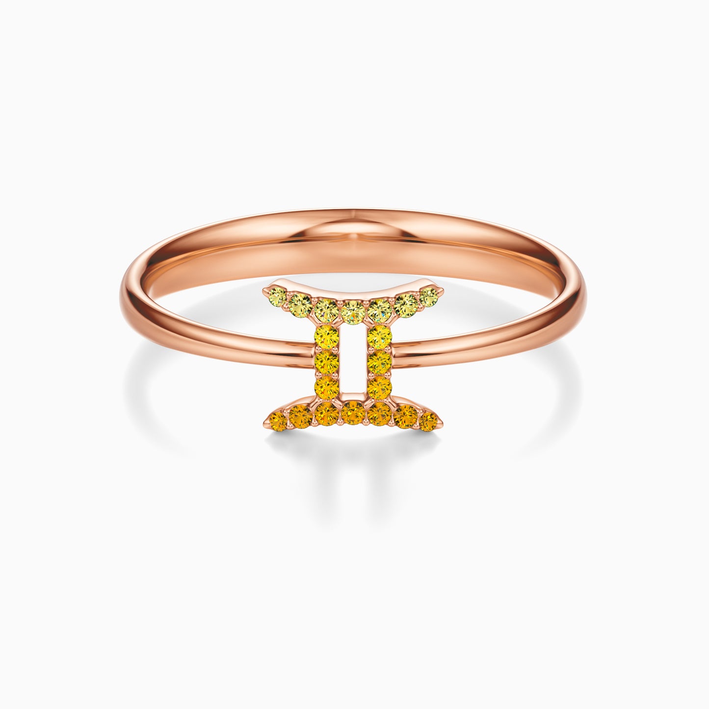 Sapphire Gemini Ring