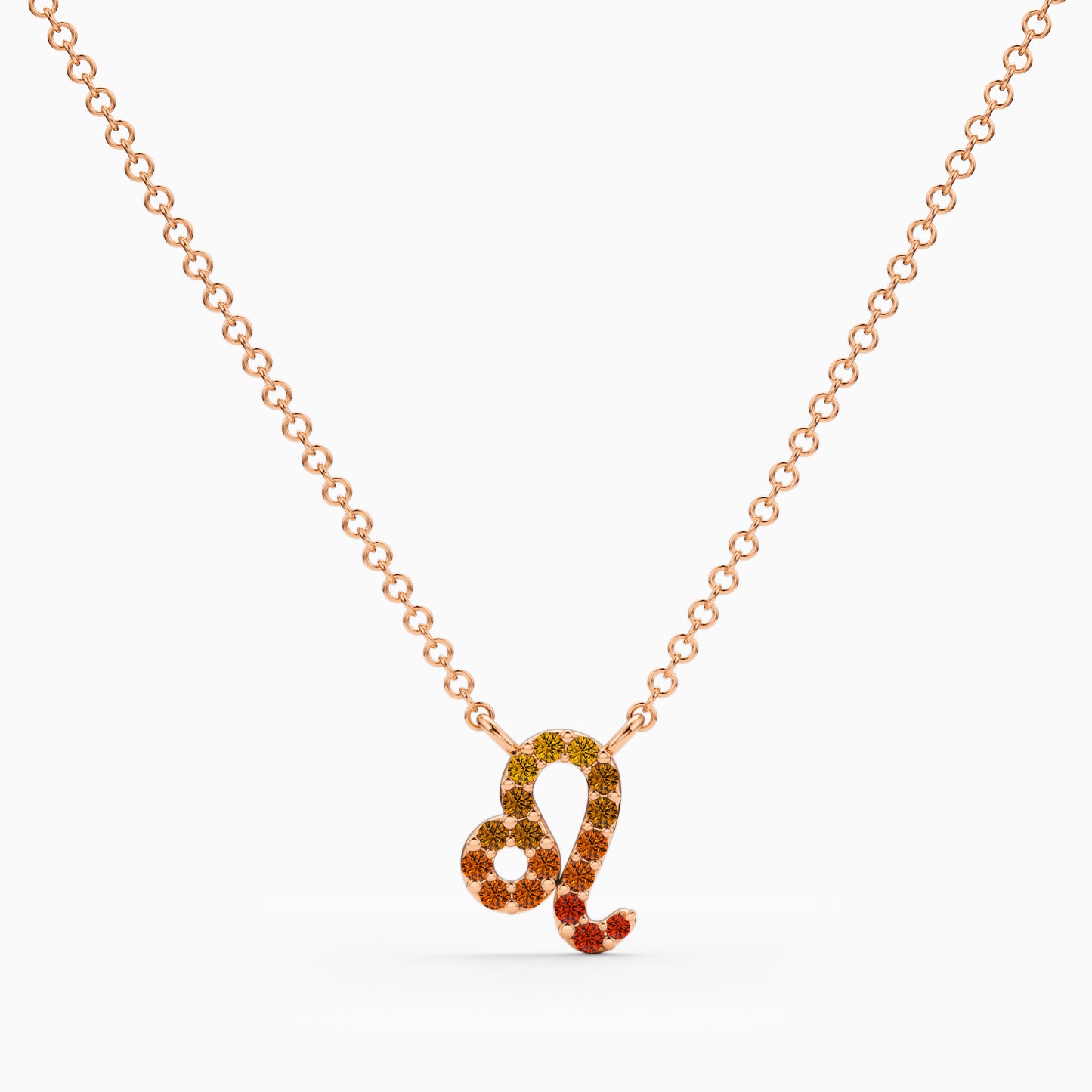 Sapphire Leo Necklace