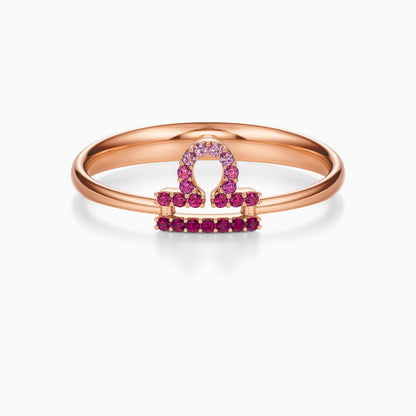 Sapphire Libra Ring