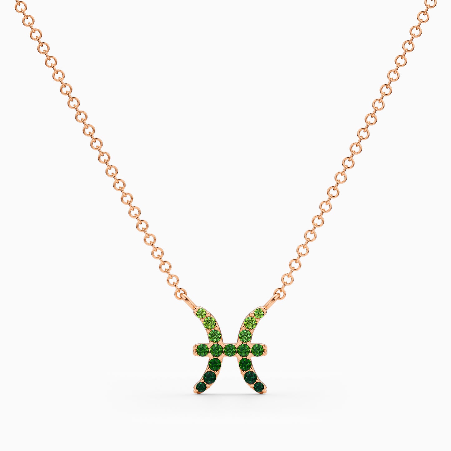 Sapphire Pisces Necklace