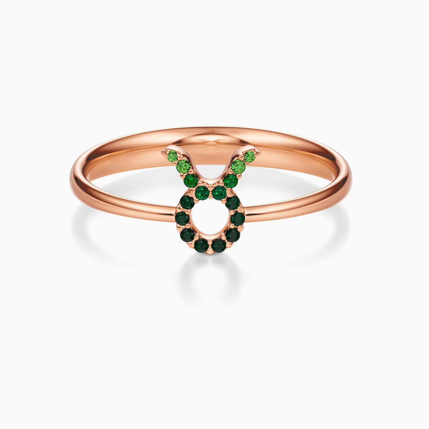 Sapphire Taurus Ring