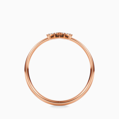 Diamond Aquarius Ring