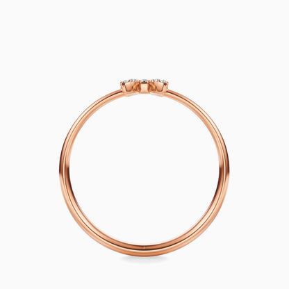 Diamond Pisces Ring