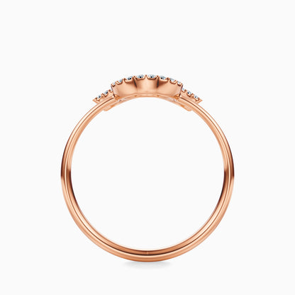 Large Diamond Taurus Ring