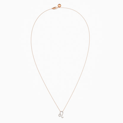 Large Diamond Leo Necklace