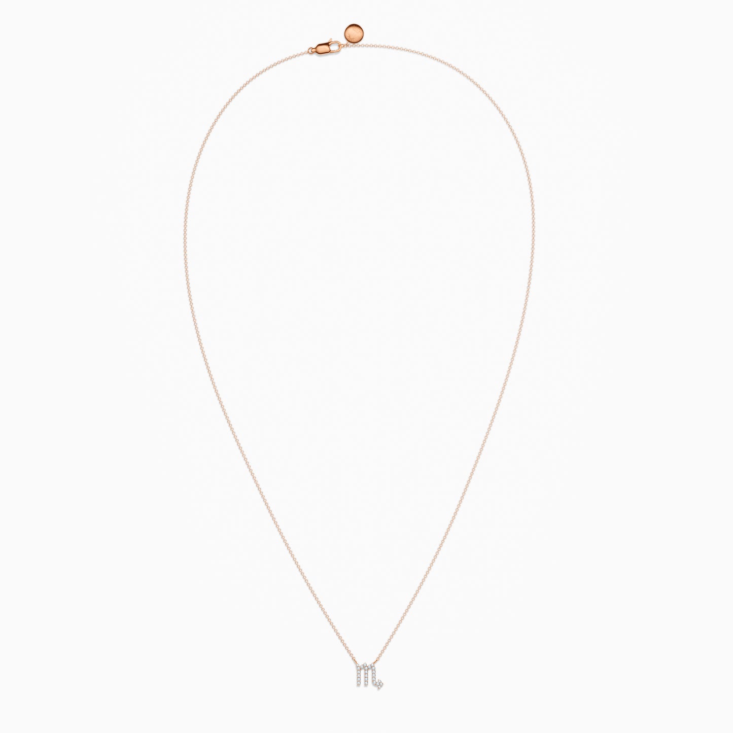 Diamond Scorpio Necklace