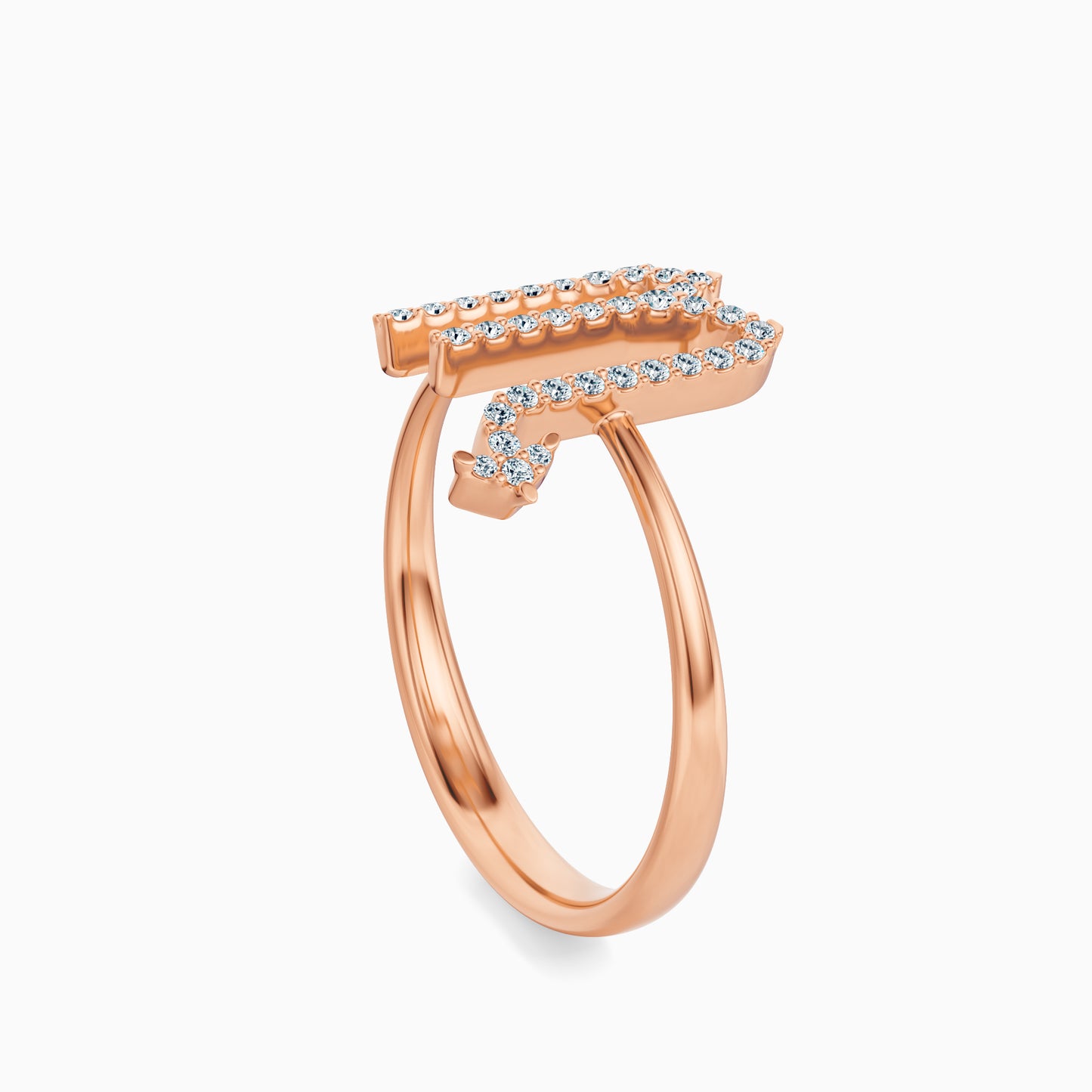 Large Diamond Scorpio Ring