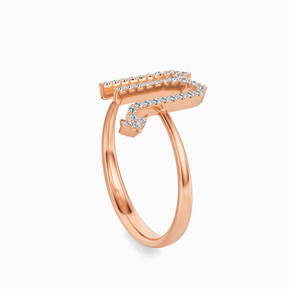 Large Diamond Scorpio Ring