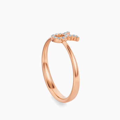 Diamond Taurus Ring