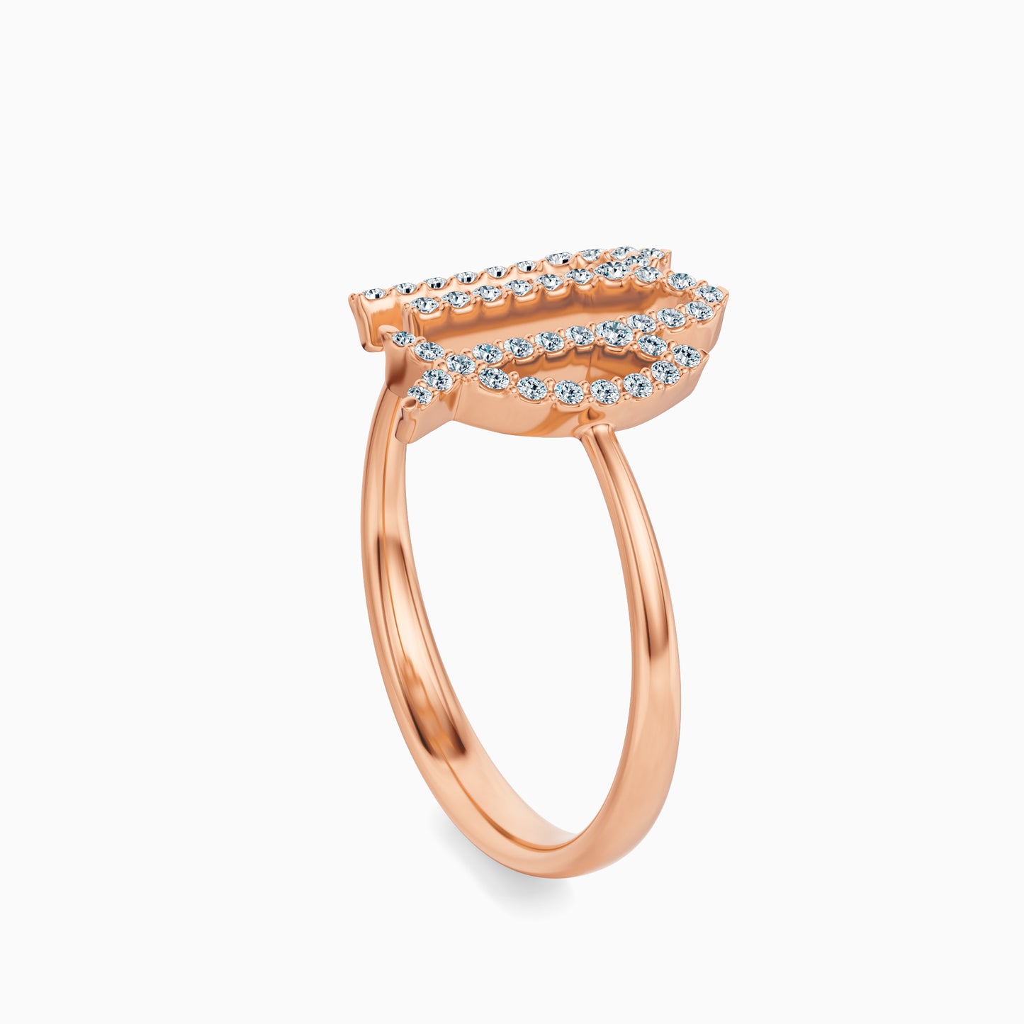 Large Diamond Virgo Ring