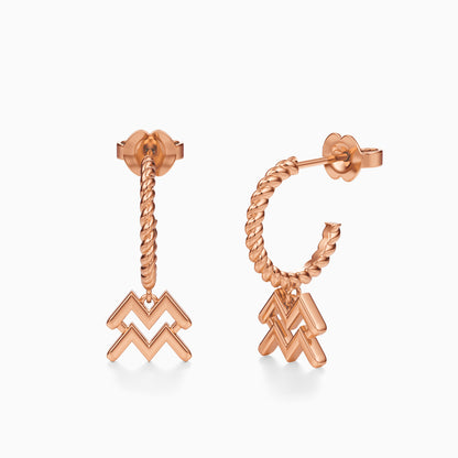 Aquarius Dangle Earrings