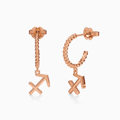 Sagittarius Dangle Earrings