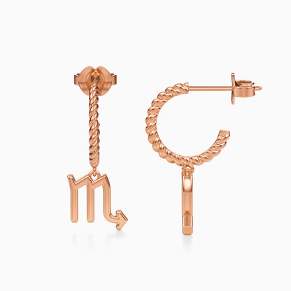 Scorpio Dangle Earrings