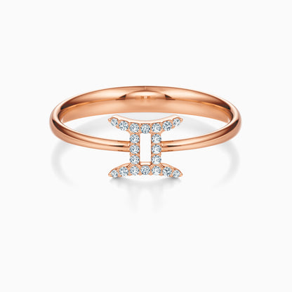 Diamond Gemini Ring