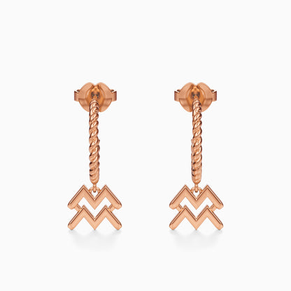Aquarius Dangle Earrings