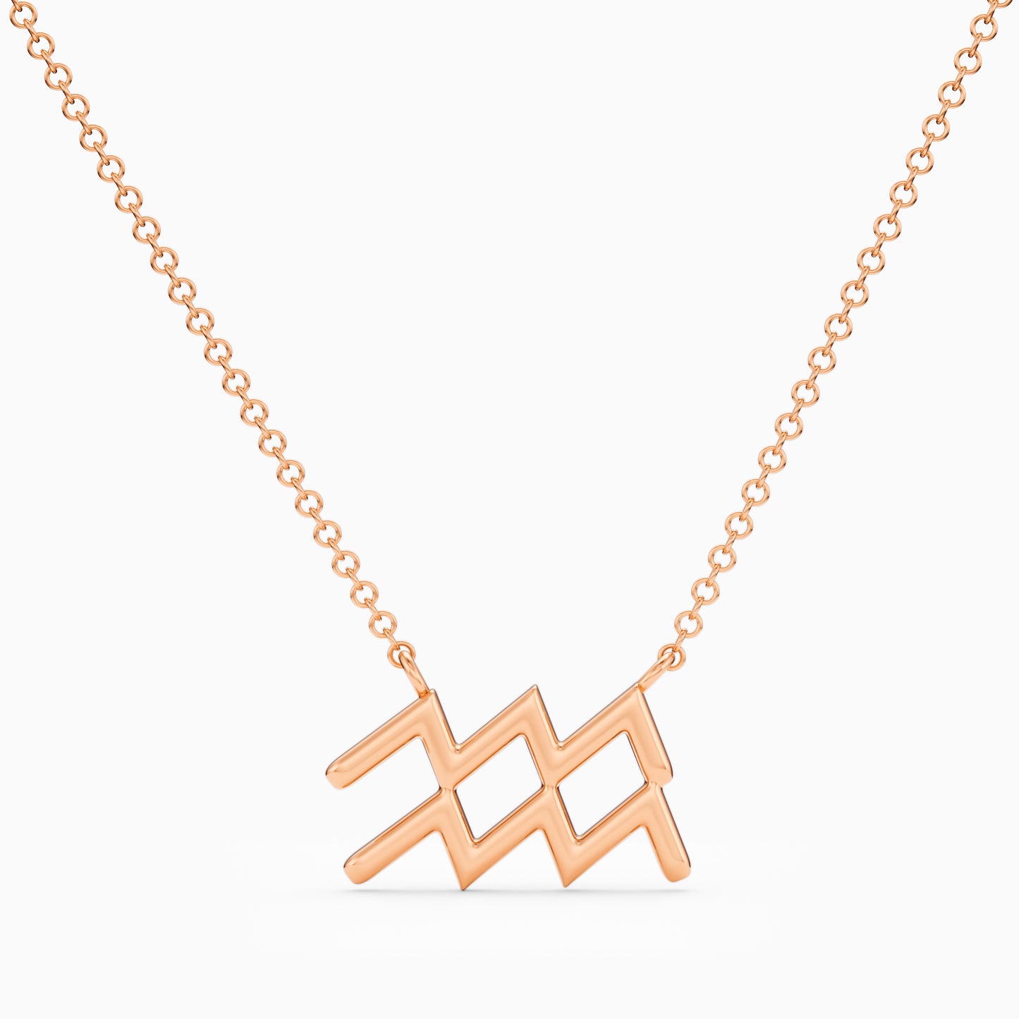 Large Aquarius Necklace