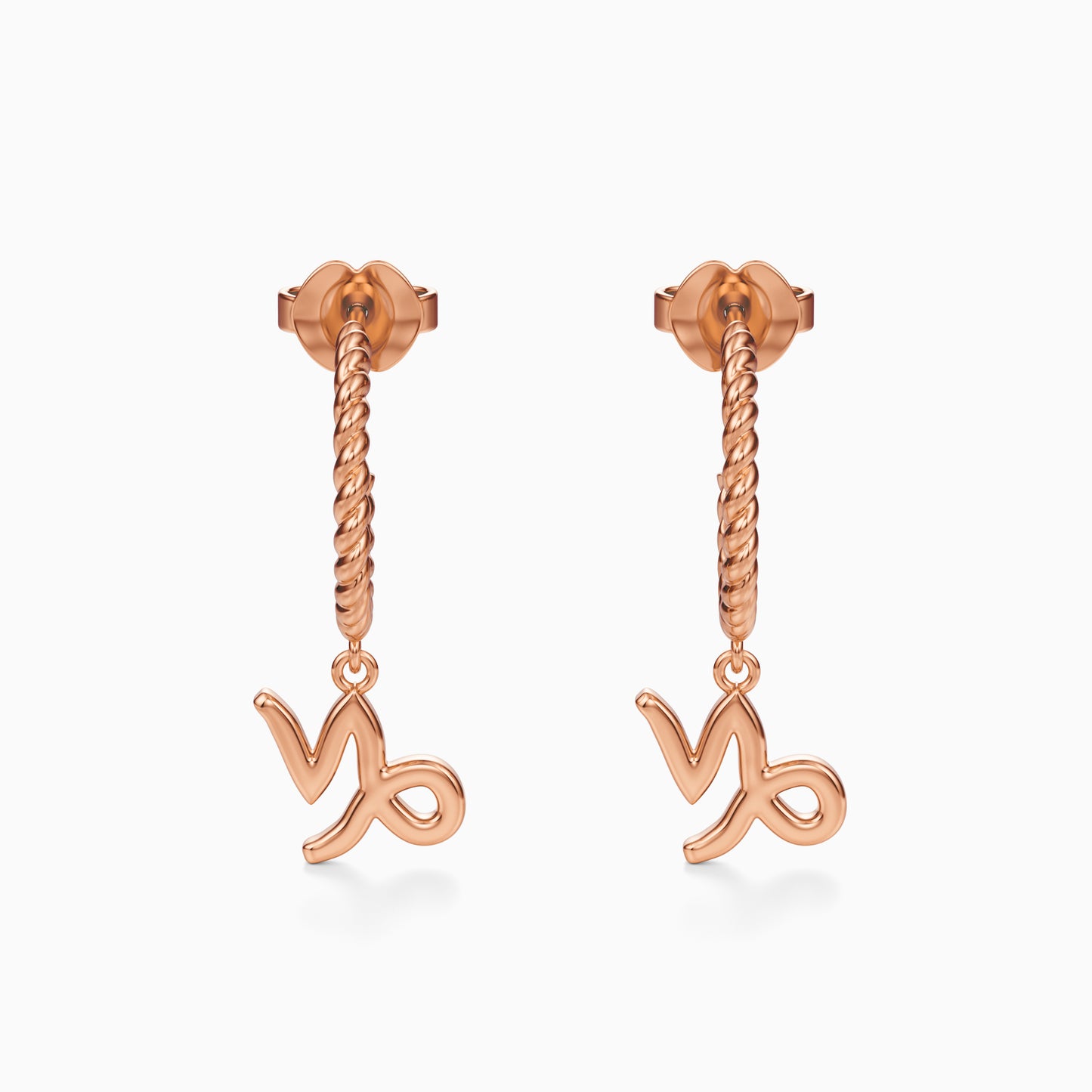 Capricorn Dangle Earrings