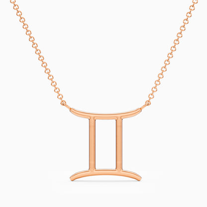 Large Gemini Necklace