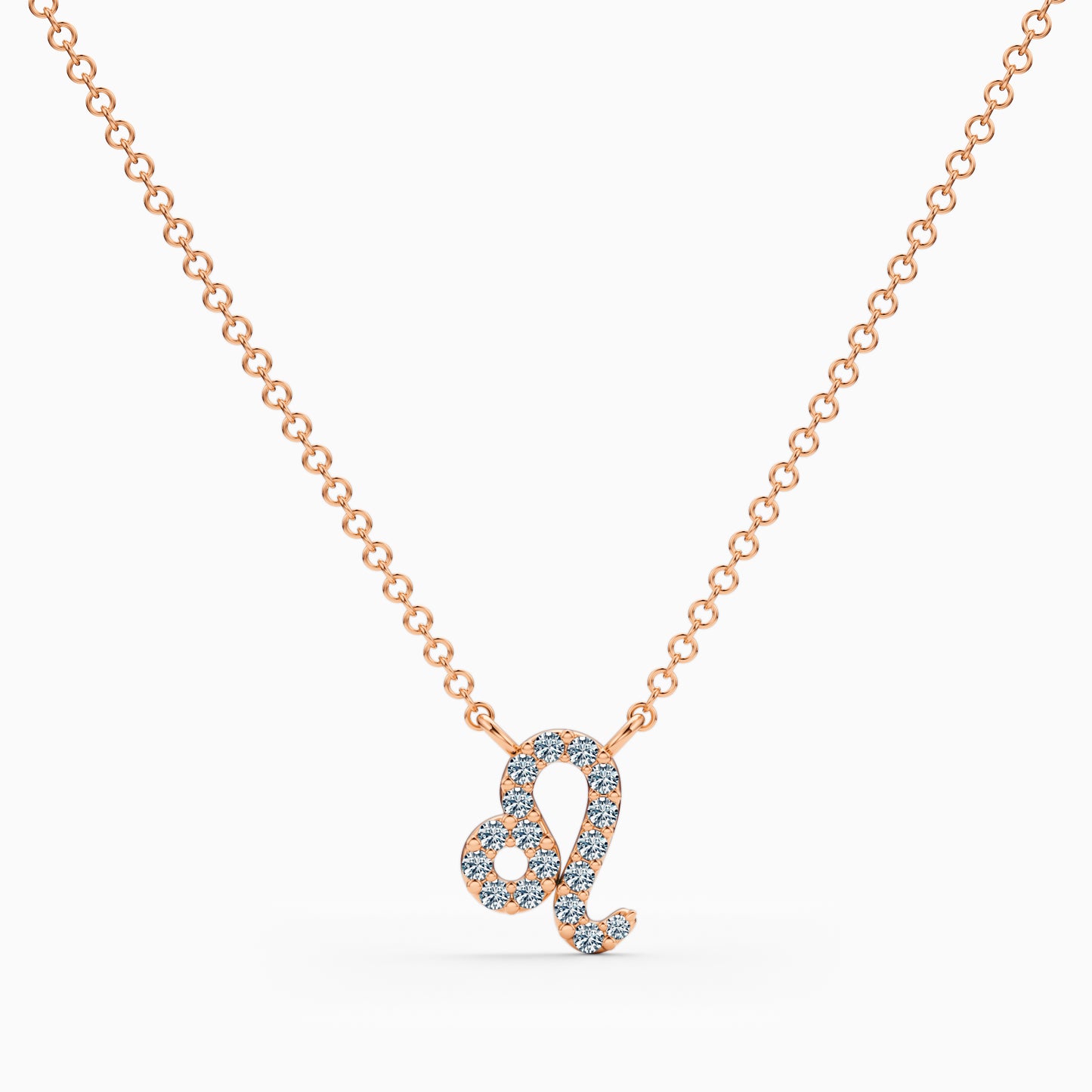 Diamond Leo Necklace