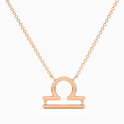 Large Libra Necklace