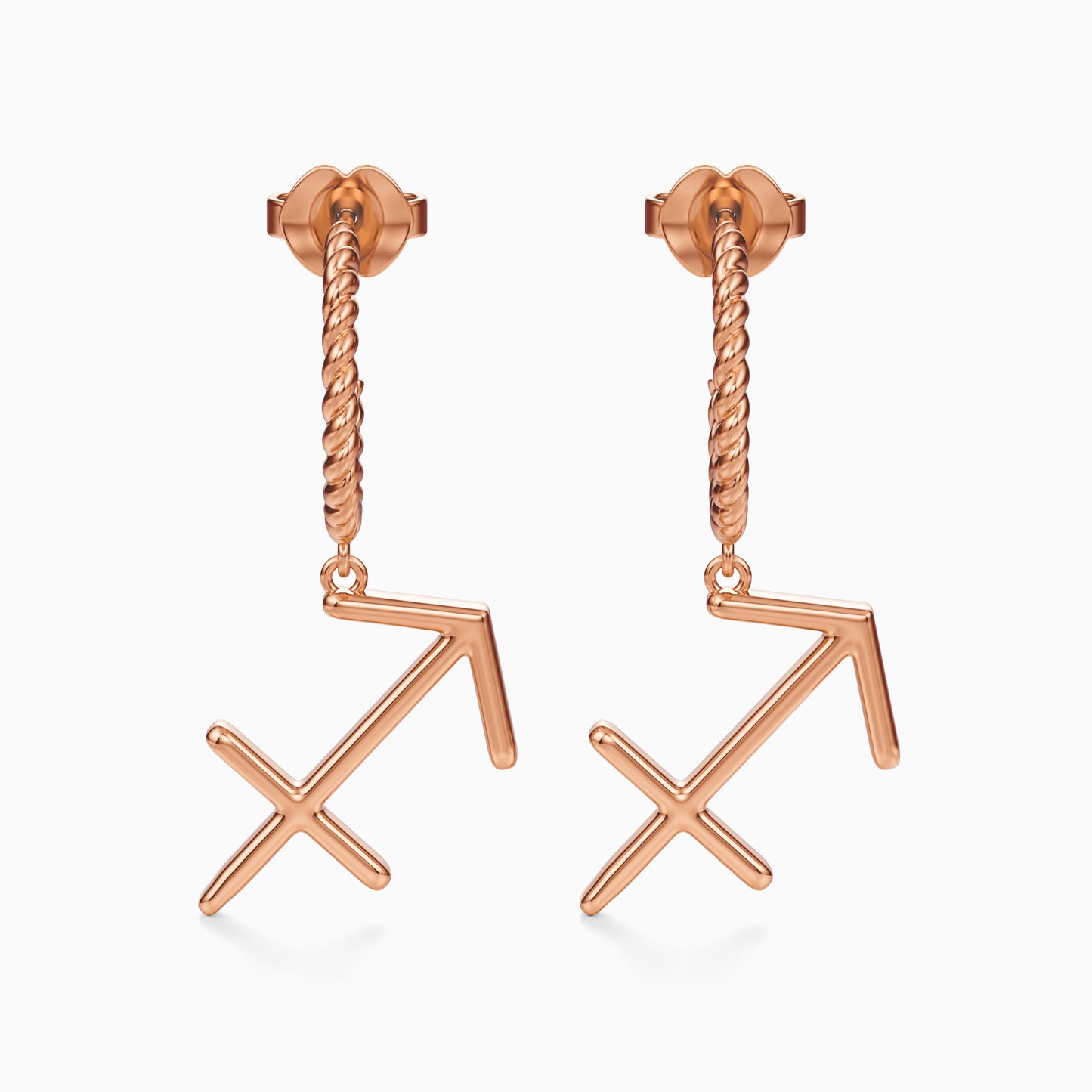 Large Sagittarius Dangle Earrings
