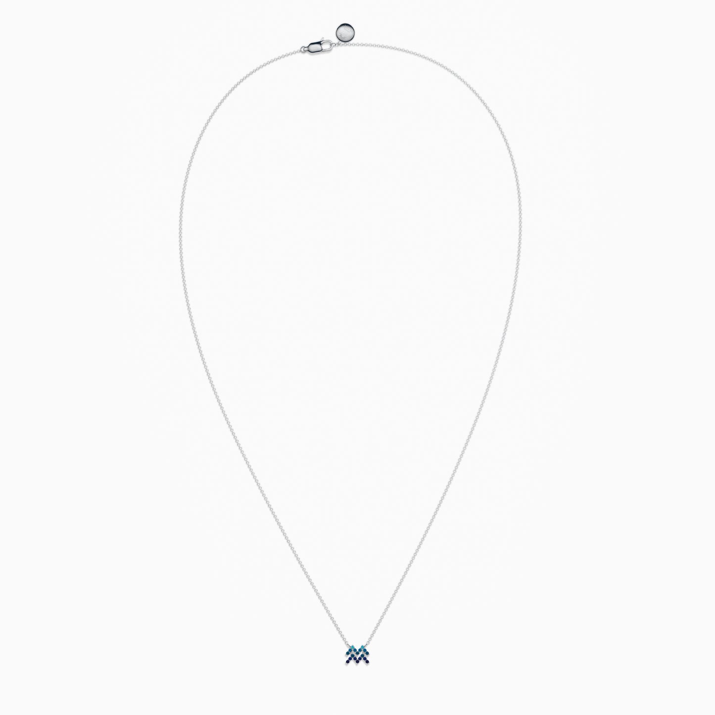Sapphire Aquarius Necklace