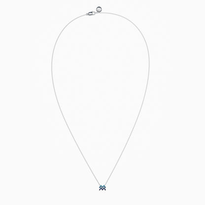 Sapphire Aquarius Necklace