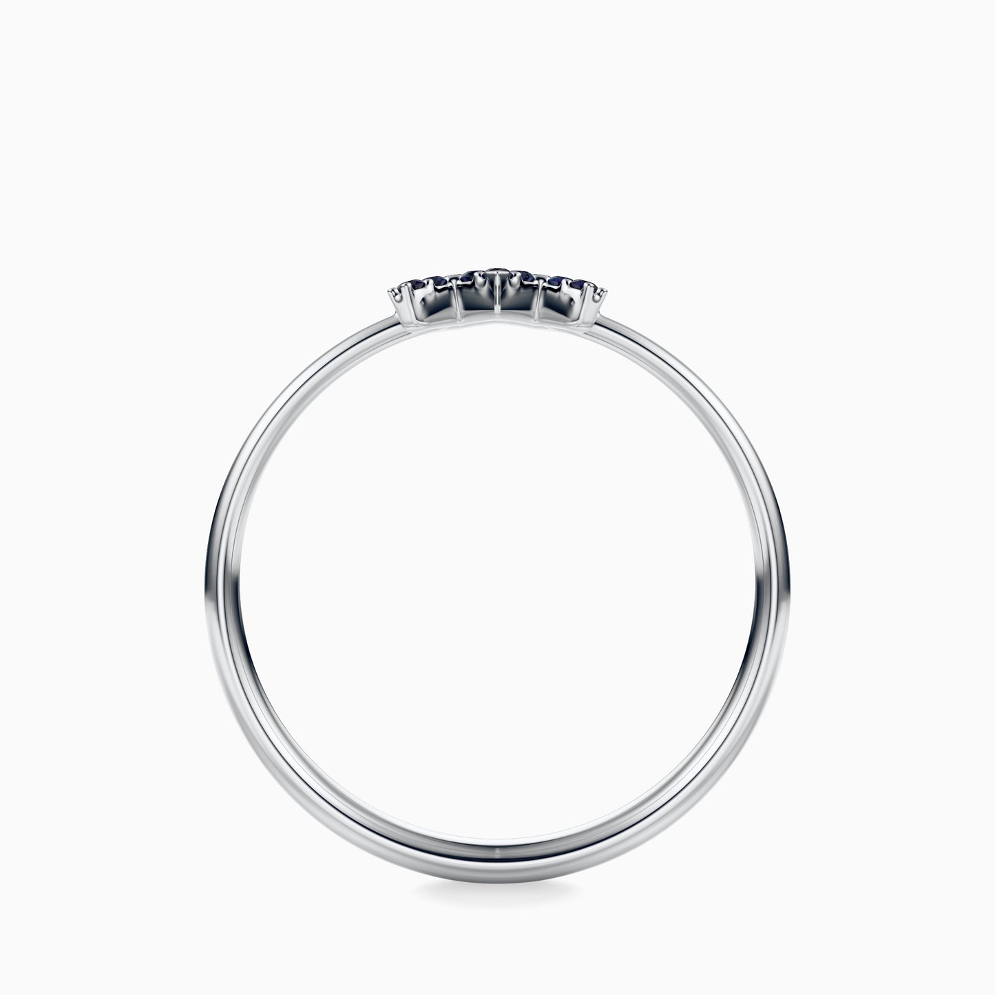 Sapphire Aquarius Ring