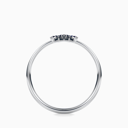 Sapphire Aquarius Ring