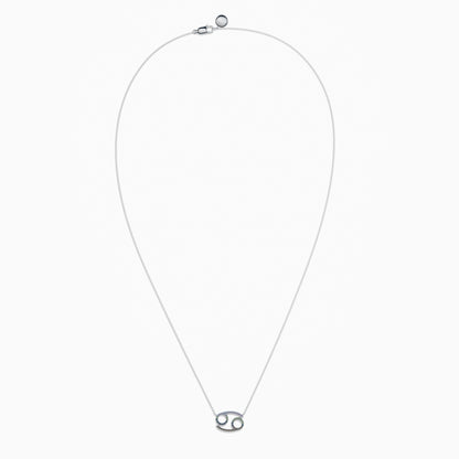 Large Sapphire Cancer Necklace