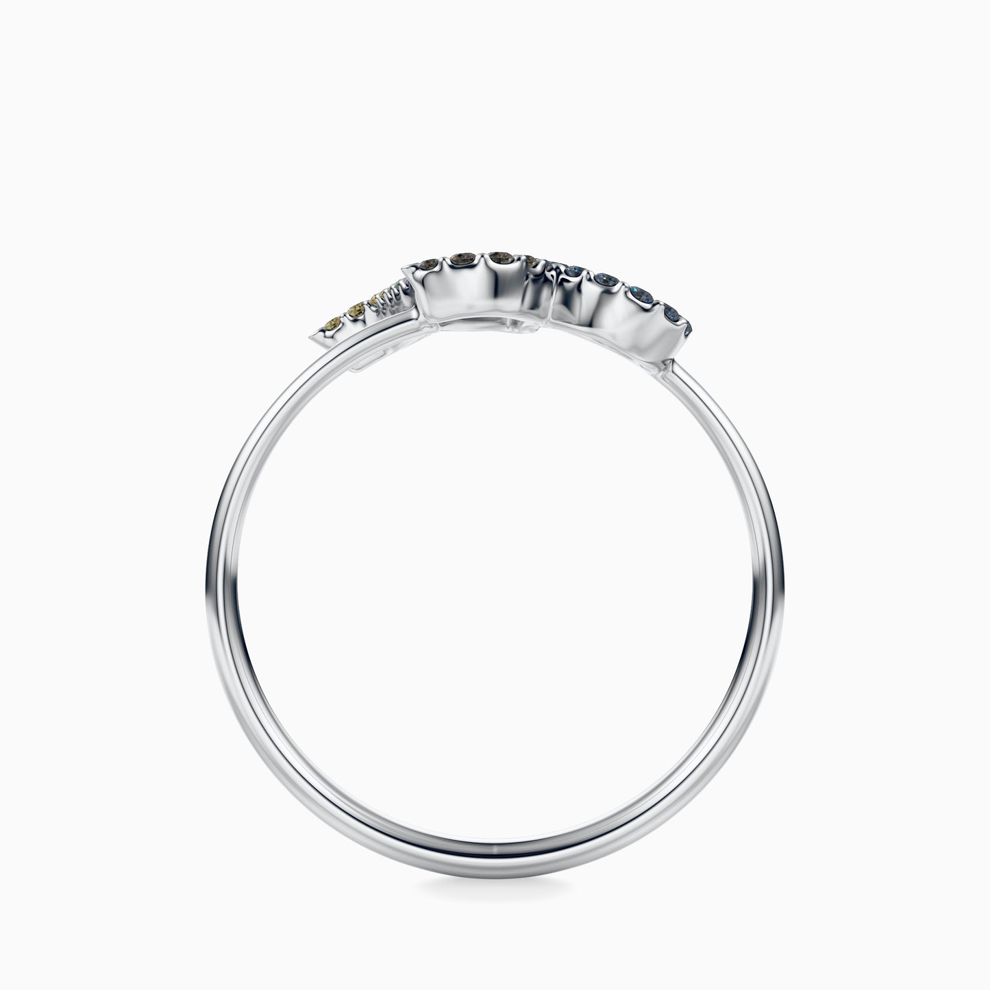 Large Sapphire Capricorn Ring