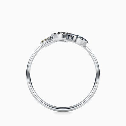Large Sapphire Capricorn Ring