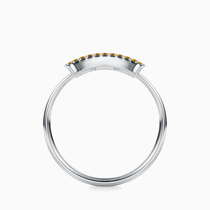 Large Sapphire Gemini Ring