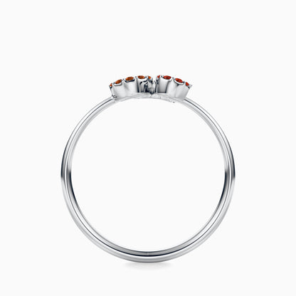 Large Sapphire Leo Ring
