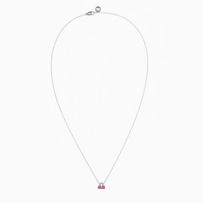 Sapphire Libra Necklace