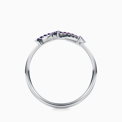 Large Sapphire Sagittarius Ring
