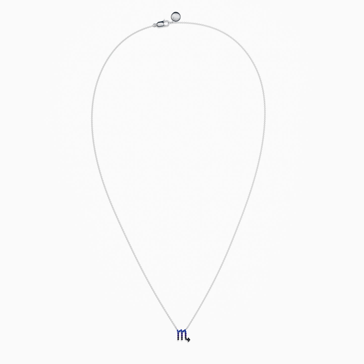 Sapphire Scorpio Necklace
