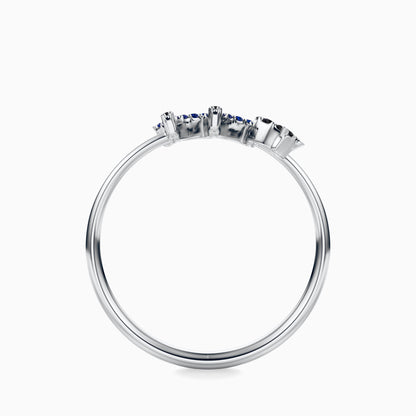 Large Sapphire Scorpio Ring
