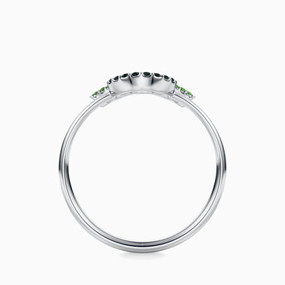 Large Sapphire Taurus Ring